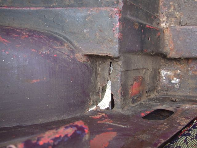 Just a selection of the rusty bits