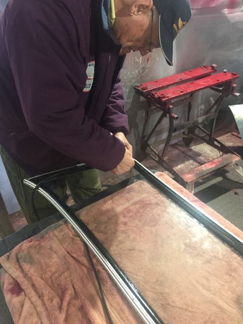 New windscreen rubber, what a job!