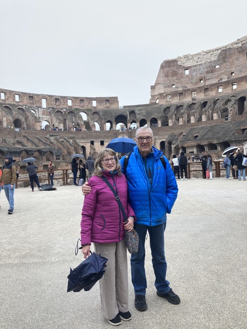 Diane and Ken at the Coleseum. 27/3/2025