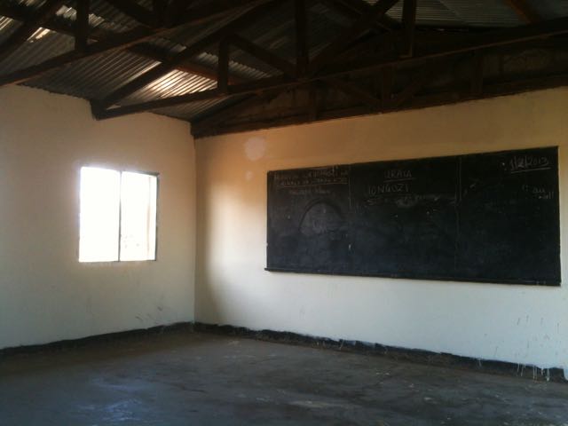 Classroom after painting